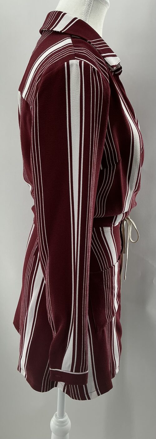 Set -  Shorts and Wrap Blouse Stripped - Image 5