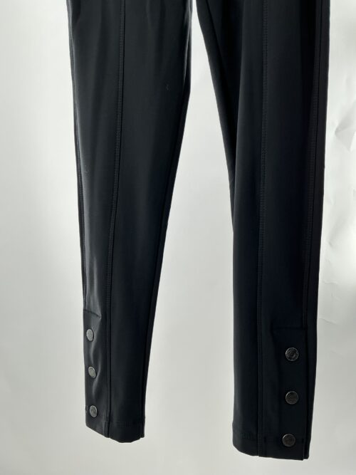 Pants - Straight Basic Black Pants - Image 3