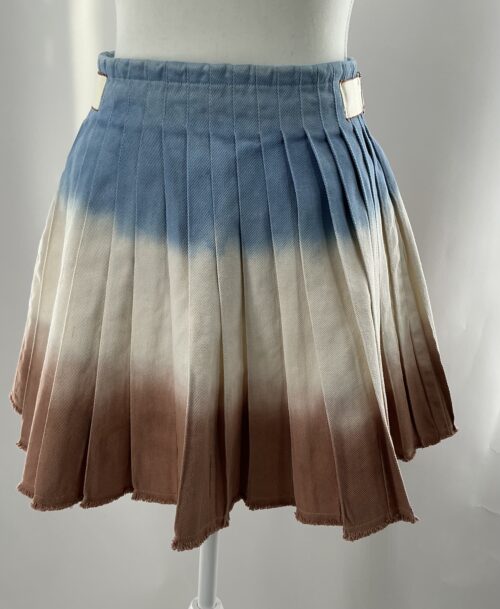 Skirt - Short Plated Gradient Água Bendita - Image 2