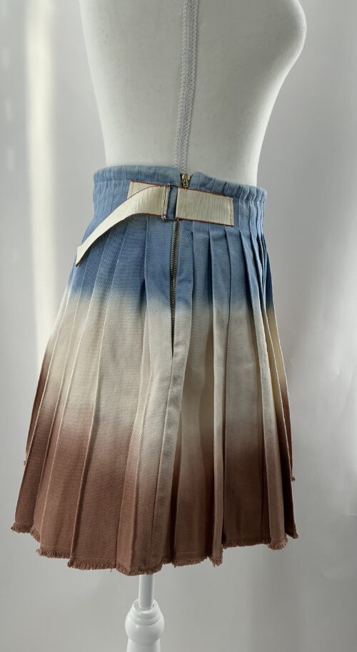 Skirt - Short Plated Gradient Água Bendita - Image 3