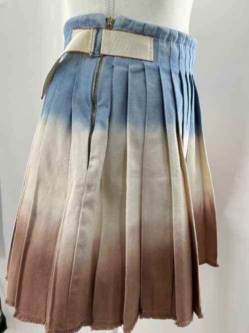 Skirt - Short Plated Gradient Água Bendita - Image 4