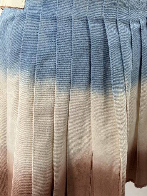 Skirt - Short Plated Gradient Água Bendita - Image 6