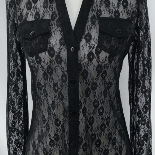 Shirt - Lace Black Skirt