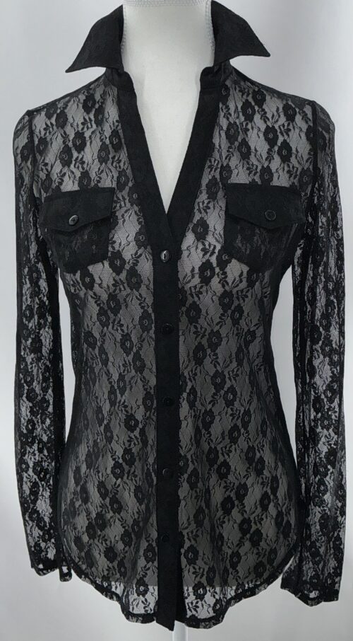 Shirt - Lace Black Skirt