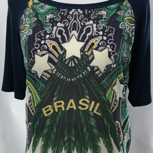 T-Shirt - Blouse Brazil Print Daslu