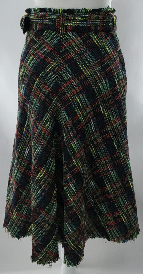 Skirt - Midi Skirt Plaid Scottish ZARA - Image 5