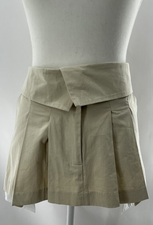 Skirt - Khaki Mini Skirt