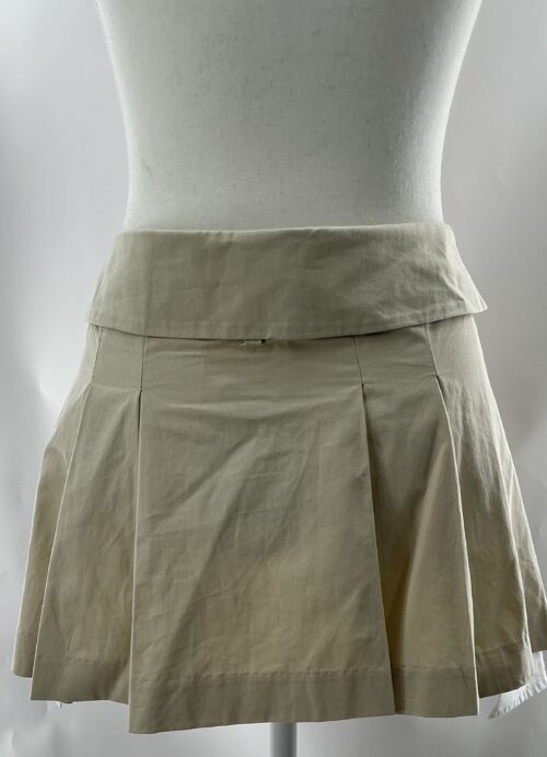 Skirt - Khaki Mini Skirt - Image 3