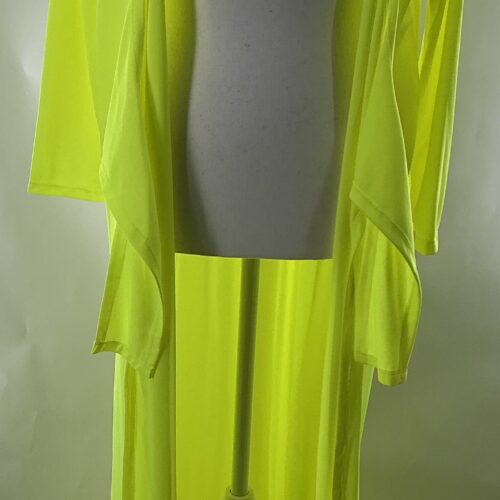 Cardigan - Long Lime Neon