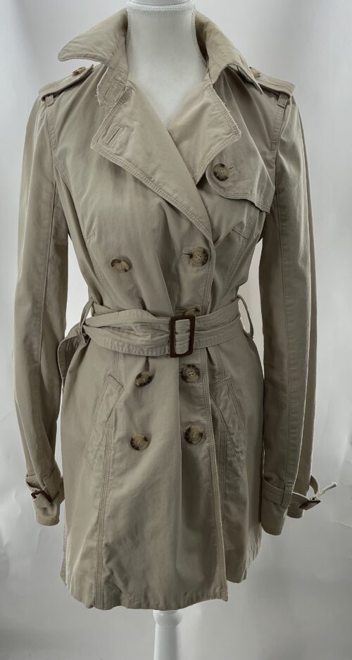 Jackets - Beige Trench Coat - Image 4