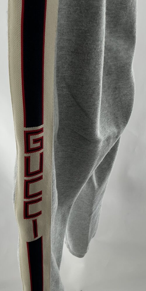 Pants - Gray Gucci Sport Pants Embroidered - Image 2
