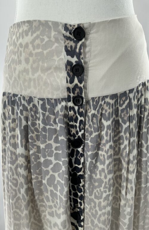 Skirt - Long Skirt Animal Print Gradient DASLU - Image 5