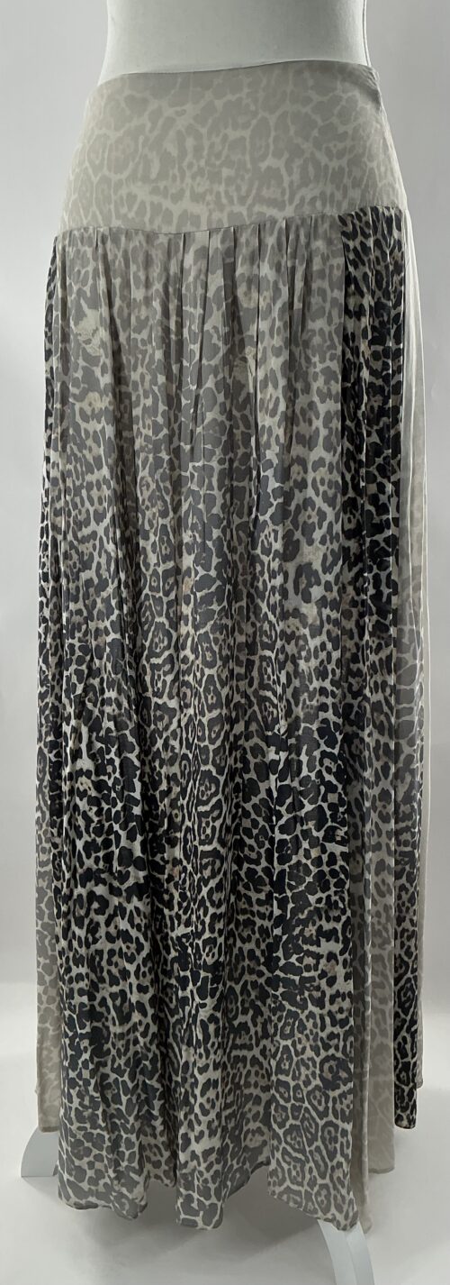Skirt - Long Skirt Animal Print Gradient DASLU - Image 3