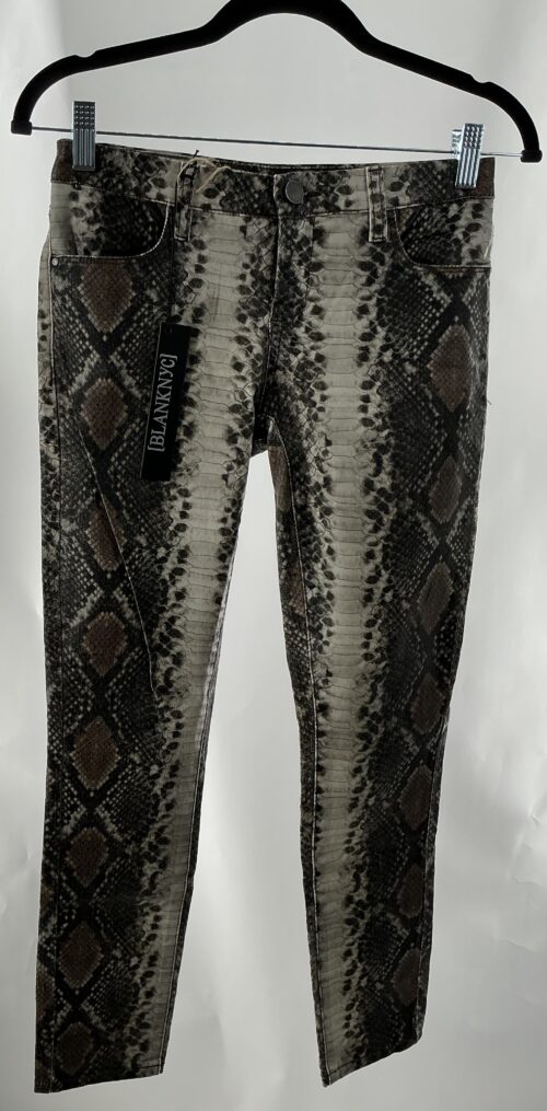 Pants - Snake Print Capri Pants