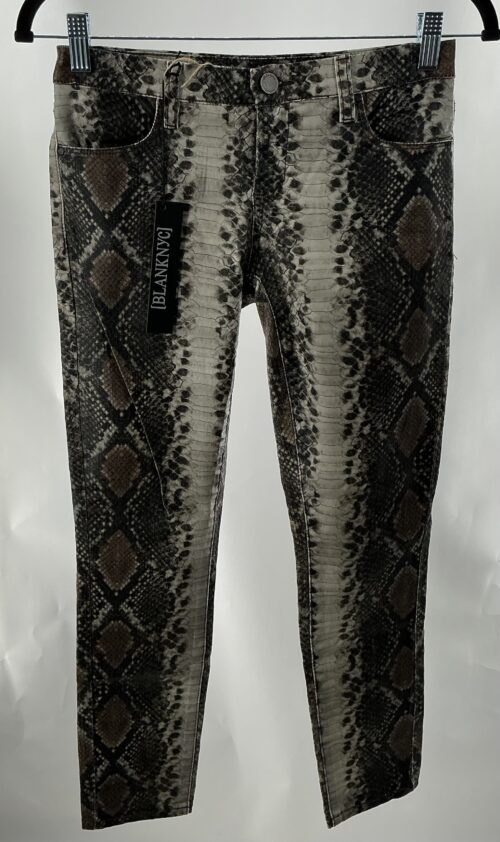 Pants - Snake Print Capri Pants - Image 3