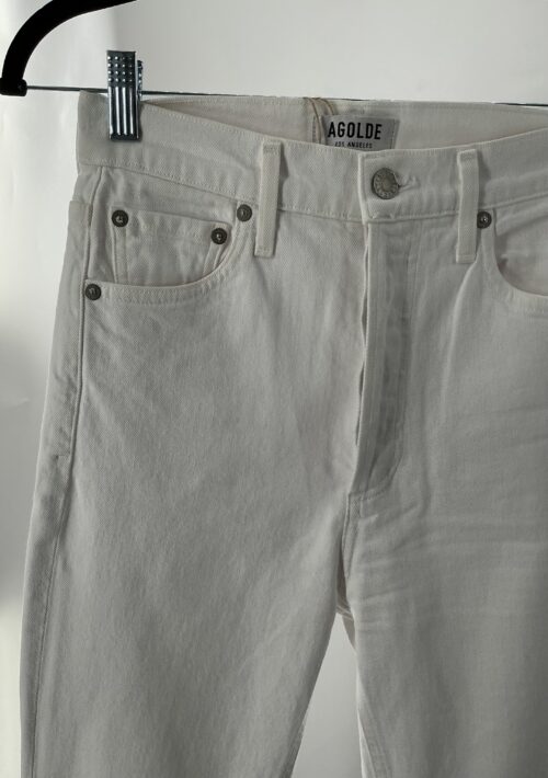 Pants - White Denim Pants - Image 2