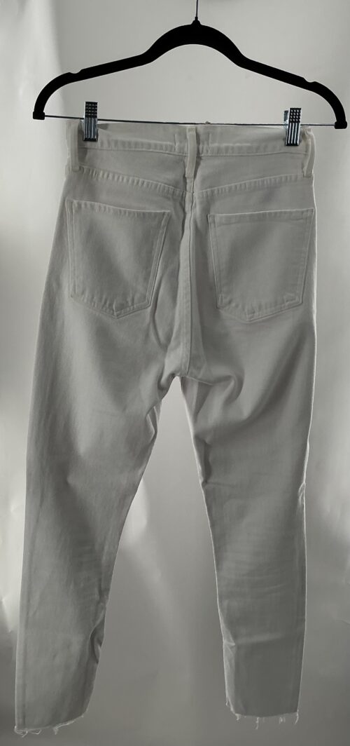 Pants - White Denim Pants - Image 3