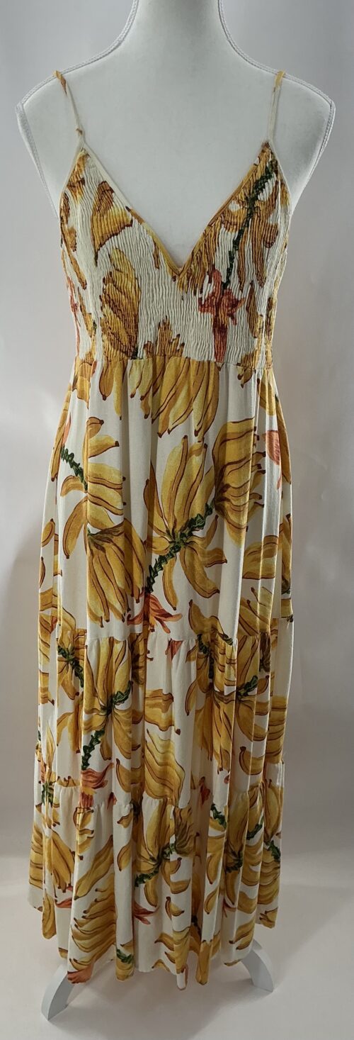 Dress - Long bananas Printed Dress Farm Rio