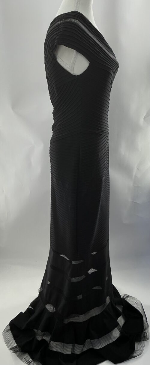 Party Drees - Long Dress One Shoulder Black Color - Image 4