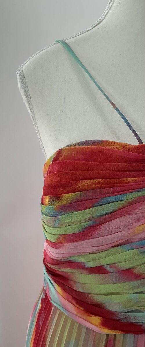 Party Dress - Rainbow Long Dress Plated - Image 2