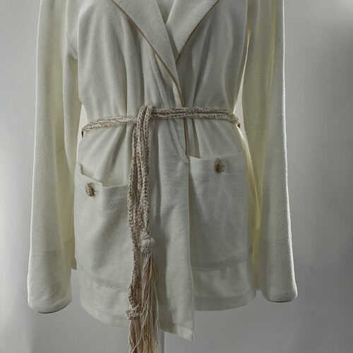 Set. - Top And Kimono TerryCloth