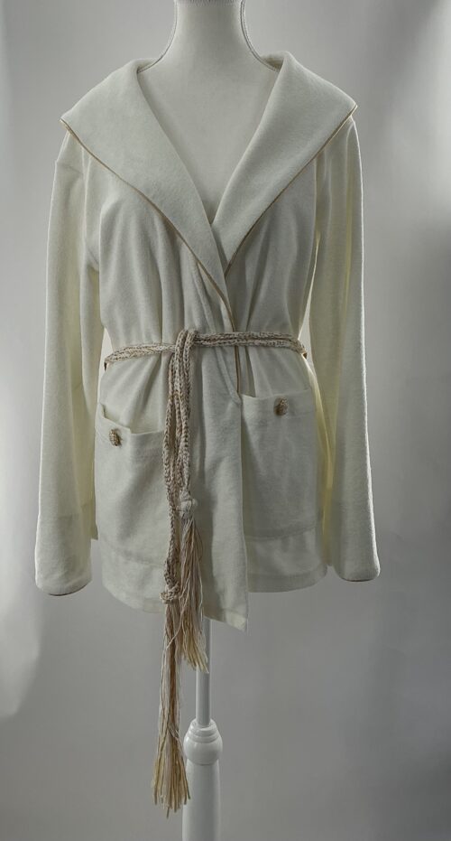 Set. - Top And Kimono TerryCloth