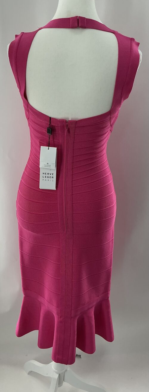 Dress - Herve Leger  Pink Dress - Image 4