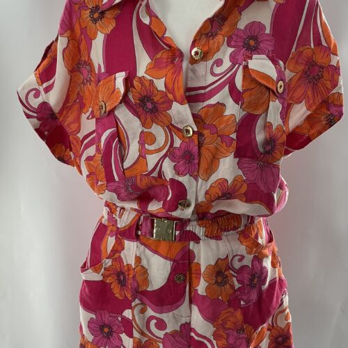 Jumpsuit - Linnen Floral Romper