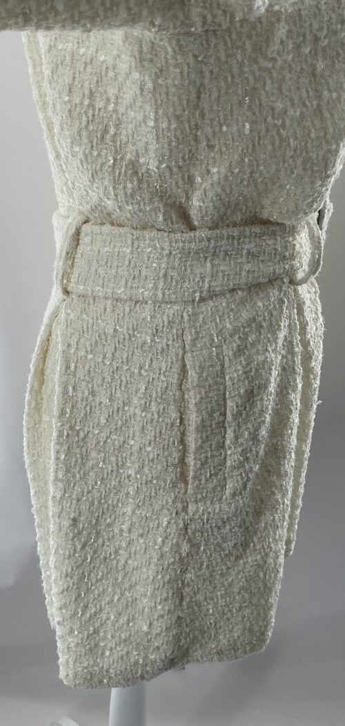 Jumpsuit - Tweed Cream Romper - Image 6