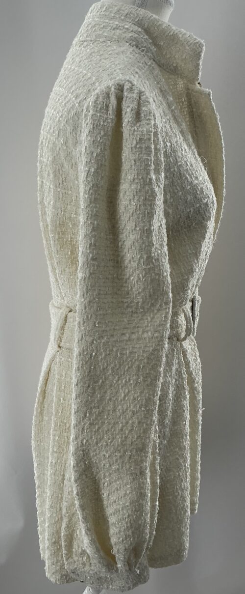 Jumpsuit - Tweed Cream Romper - Image 5