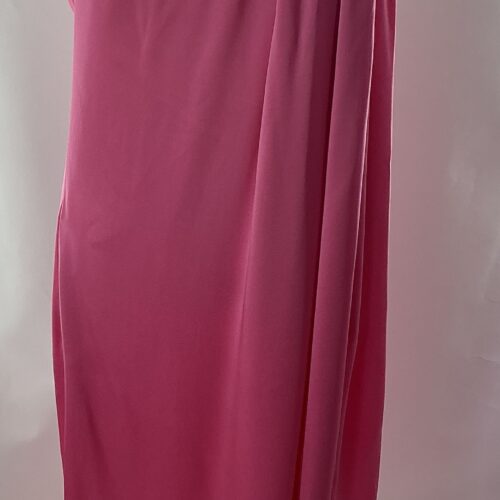Party Dress - Long Pink Dress One Shoulder Stella MacCarteney