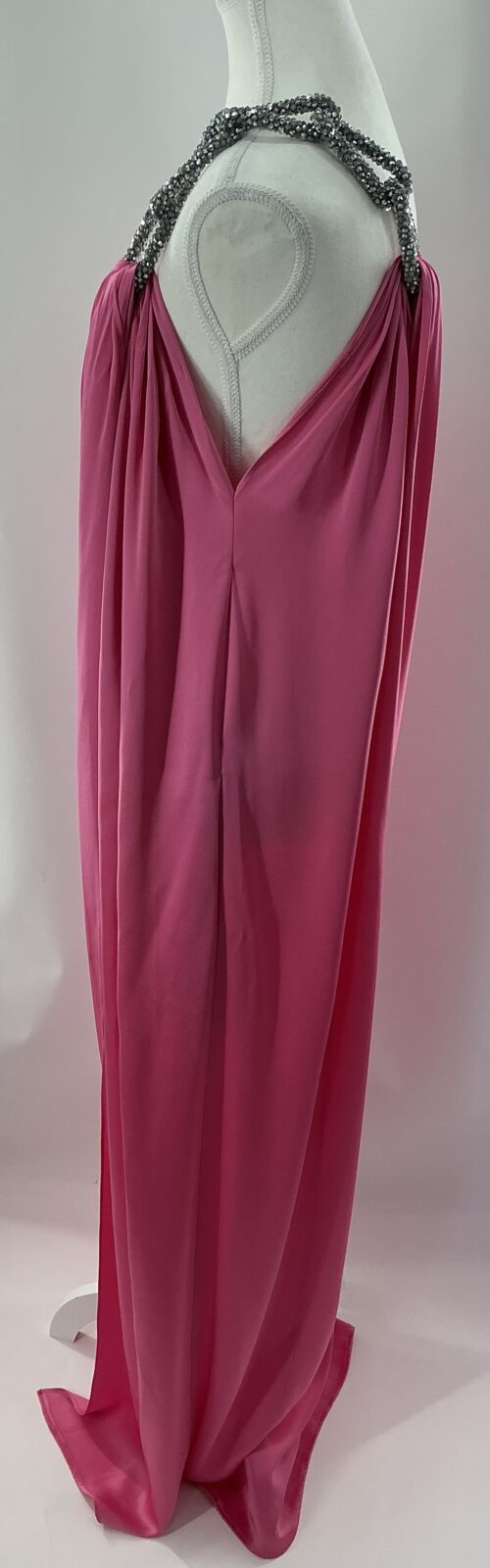 Party Dress - Long Pink Dress One Shoulder Stella MacCarteney - Image 8