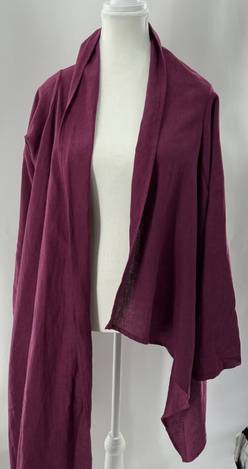 Cardigan - Grape Wine Cardigan