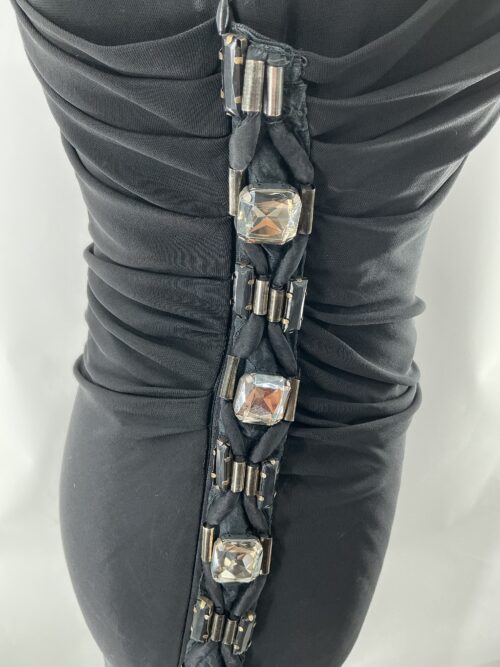 Dress - Black Midi Gian Franco - Image 3