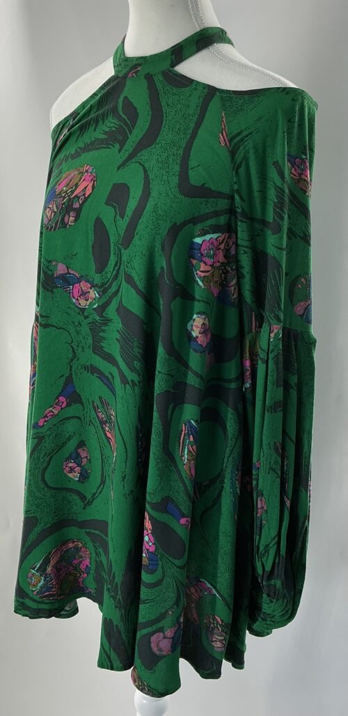 Dress - Cut-Out Shoulder green dress Free People - Image 3