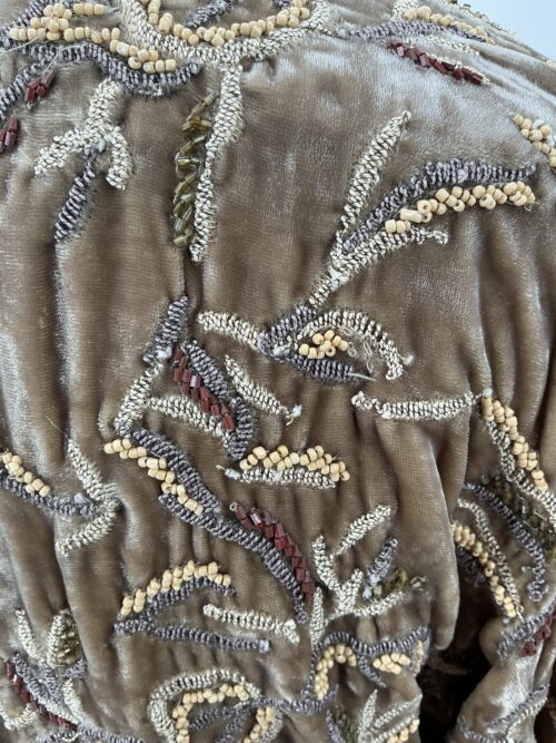 Kimono - Velvet Kimono Caramel ZARA - Image 2