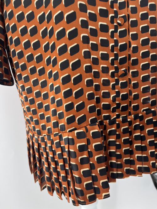 Dress - Short Dress ALEXIS Hem Pleated - Image 4