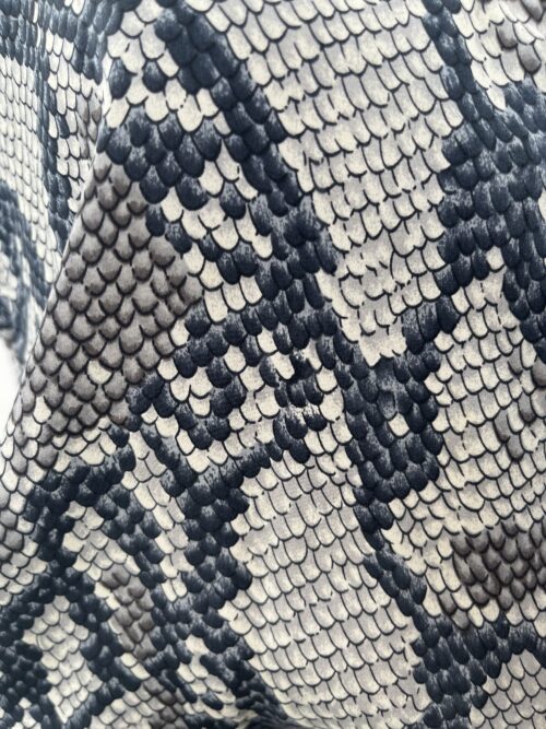 Jumpsuit - Silk Animal Snake Print Jumpsuit - Image 5