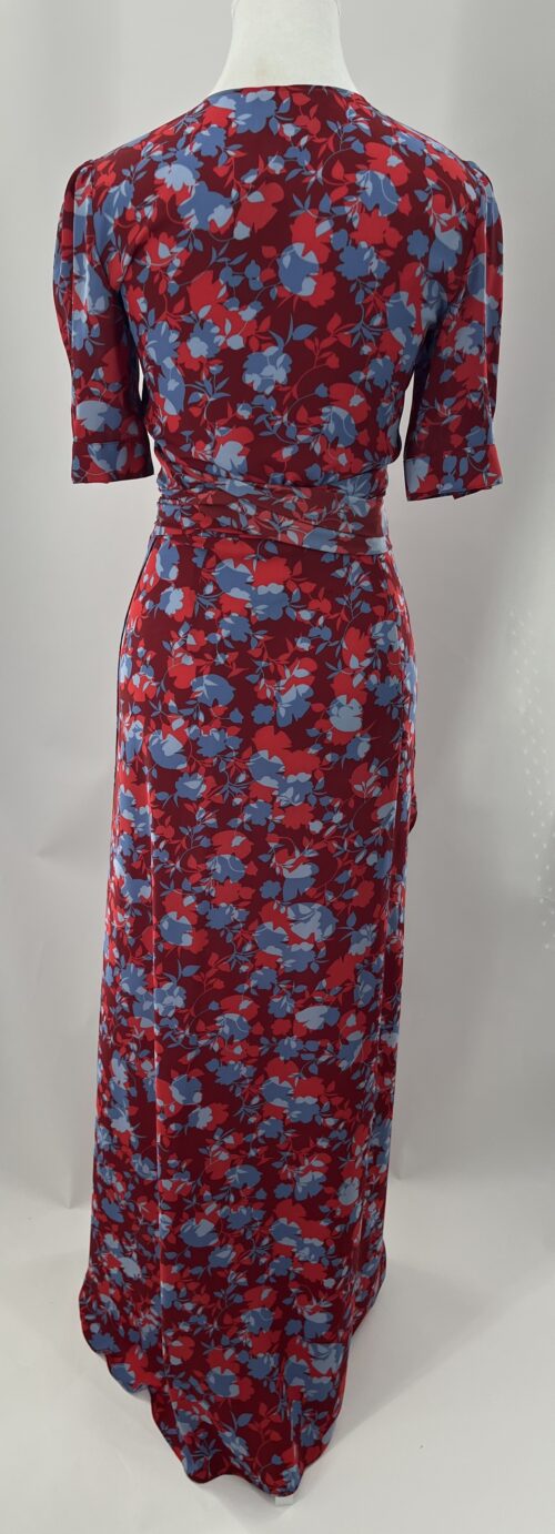 Set - Skirt and Top Cropped Floral Red ALEXIS - Image 5