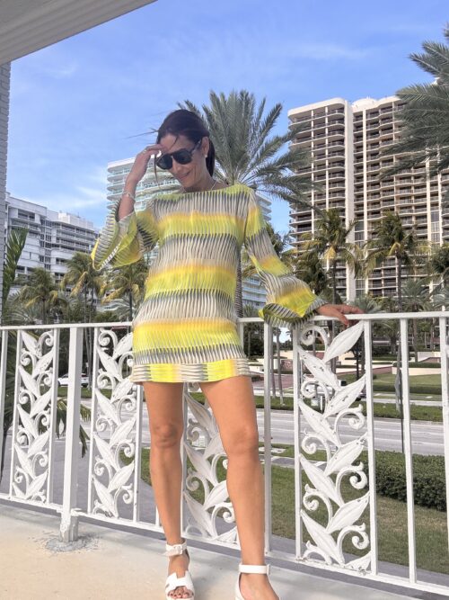 Dress - Short Dress Alexis Long Sleves - Image 7