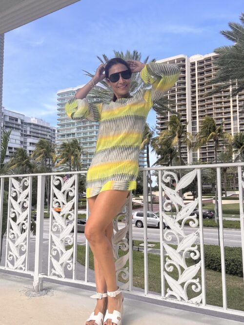 Dress - Short Dress Alexis Long Sleves - Image 8