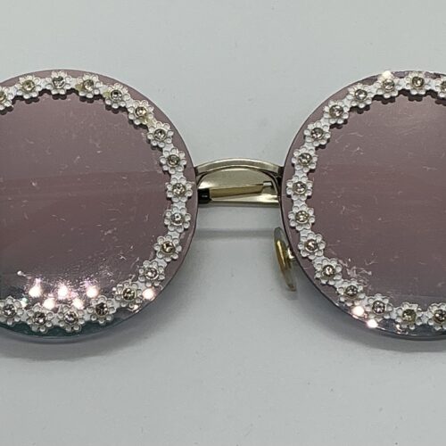 Sunglasses - Round Flowers Sunglasses