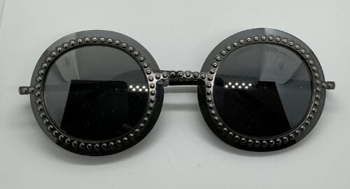 Sunglasses - Metal Dots Round Sunglasses