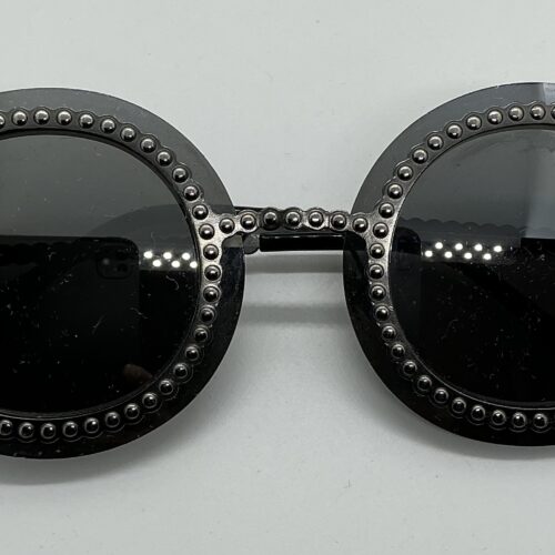 Sunglasses - Metal Dots Round Sunglasses