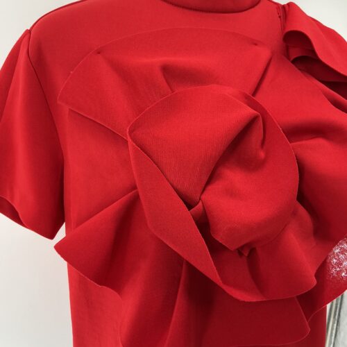 T-Shirt - Red Big Rose T-Shirt