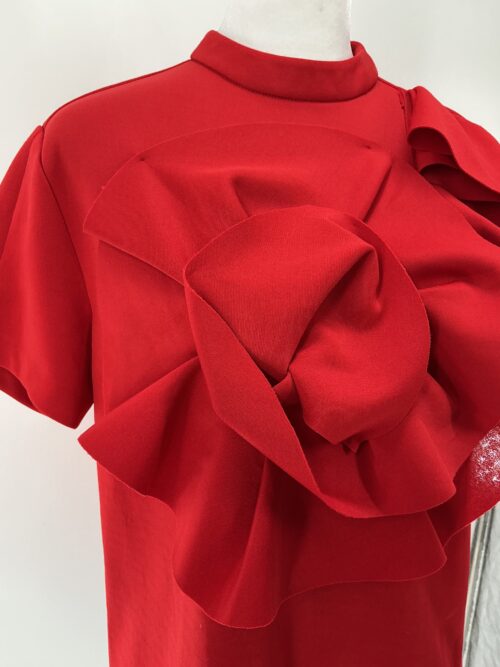 T-Shirt - Red Big Rose T-Shirt