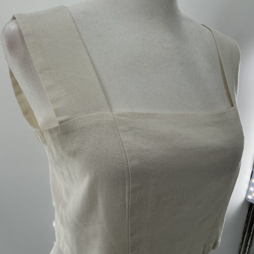 Top - White Top Cropped