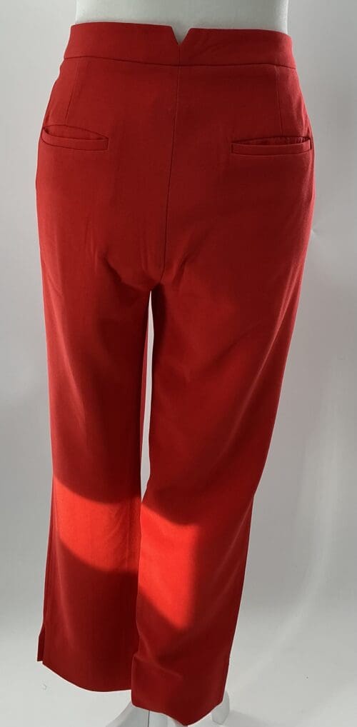 Pants -  Red Classic Pants - Image 3