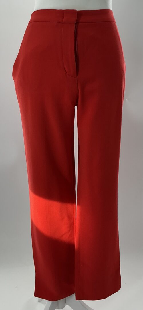 Pants -  Red Classic Pants - Image 2