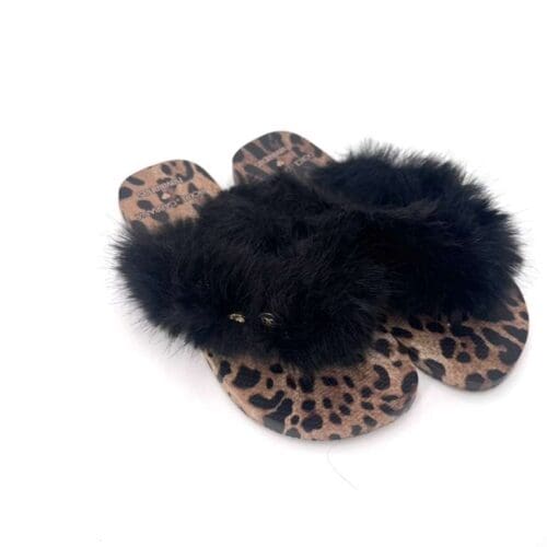 Shoes -Dolce & Gabbana Havainnas Fur Flats